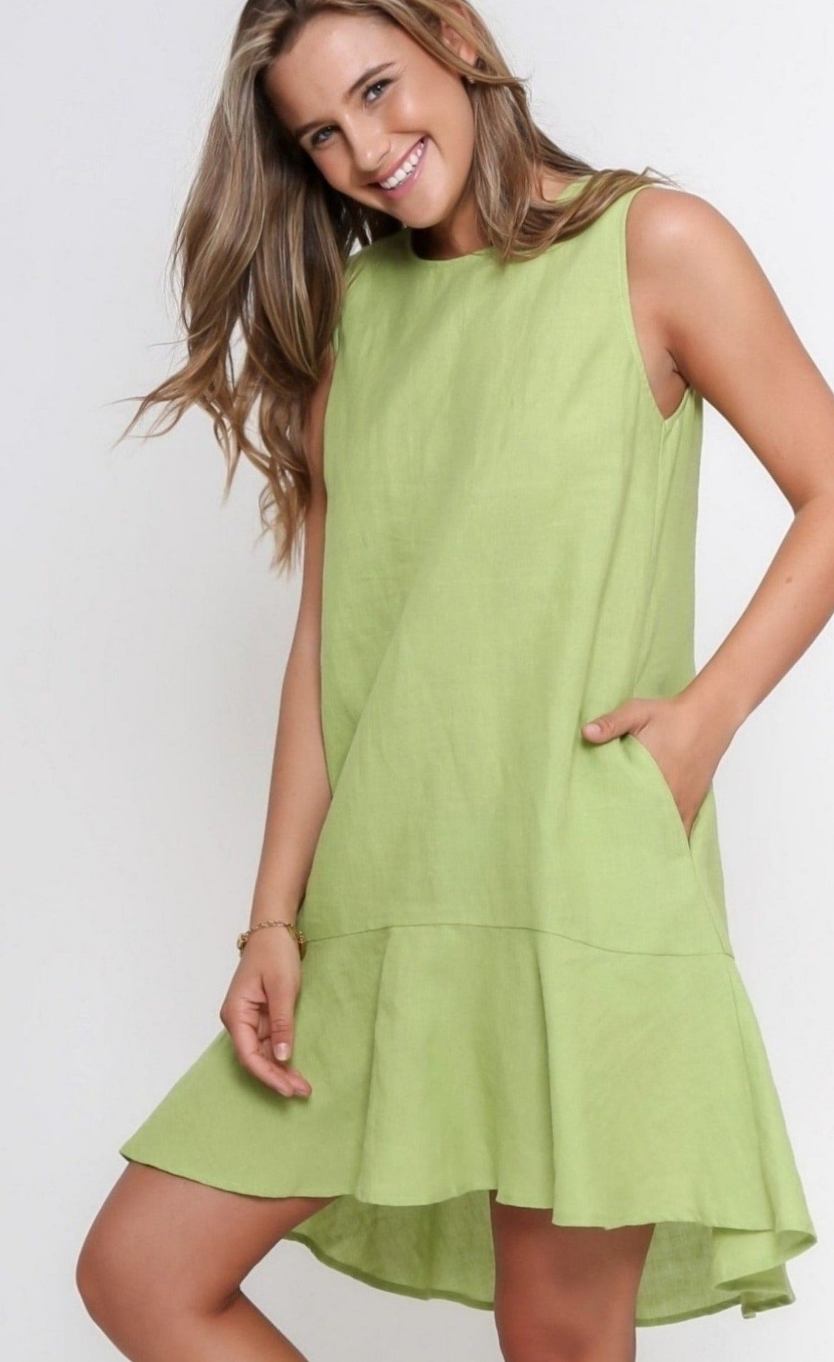 Lilly Dress Green